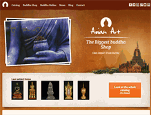 Tablet Screenshot of buddhashop.net